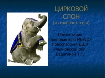 Презентация для дошкольниковЦирковой слон