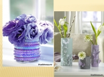 Занятие, Презентация Украсим вазу своими руками