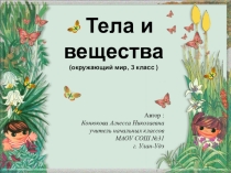 Презентация открытого урока Тела и вещества