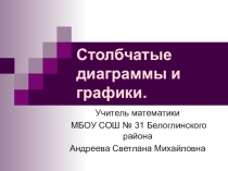 Презентация по математике на тему Столбчатые диаграммы (6 класс)