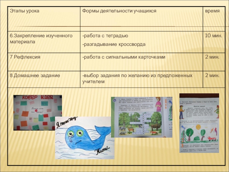 Методическая разработка раздела программы по окружающему миру