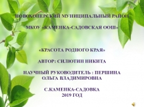 Красота родного края