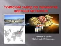 Туимский завод по обработке цветных металлов