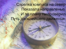 Презентация по географии на тему: Стороны горизонта