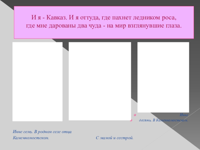 Презентация по кабардинской литературе К юбилею Инны Иналовны Кашежевой Инне