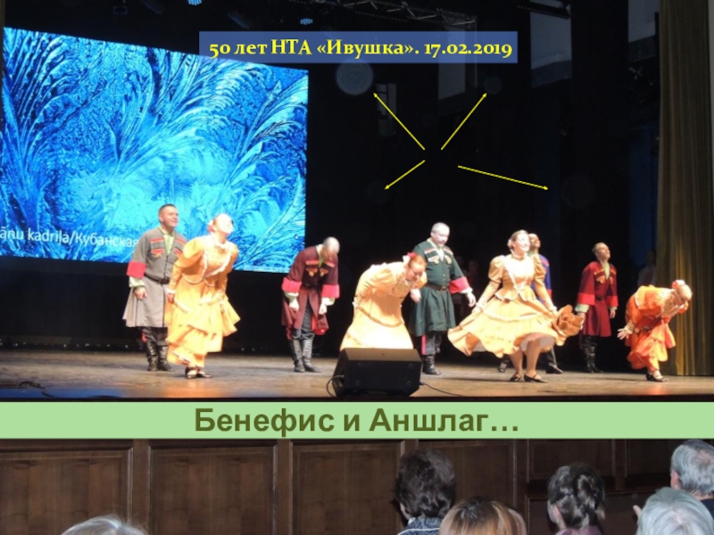 Великая сила искусство. О хореографии. О Ха-Ра географии. Вышли на уровень искусства, значит был Бенефис и Резонанс. Понятие о Бенефисе и Резонансе. Редакция Маяк. Выпуск 3е1. 50 лет НТА «Ивушка». 17.02.2019Бенефис и Аншлаг… 50 лет НТА «Ивушка». 17.02.2019Бенефис и Аншлаг…