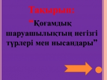 Экономикалық теория негіздері пәнінен презентация
