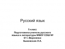Презентация к уроку русского языка Звонкие и глухие согласные (5 класс)