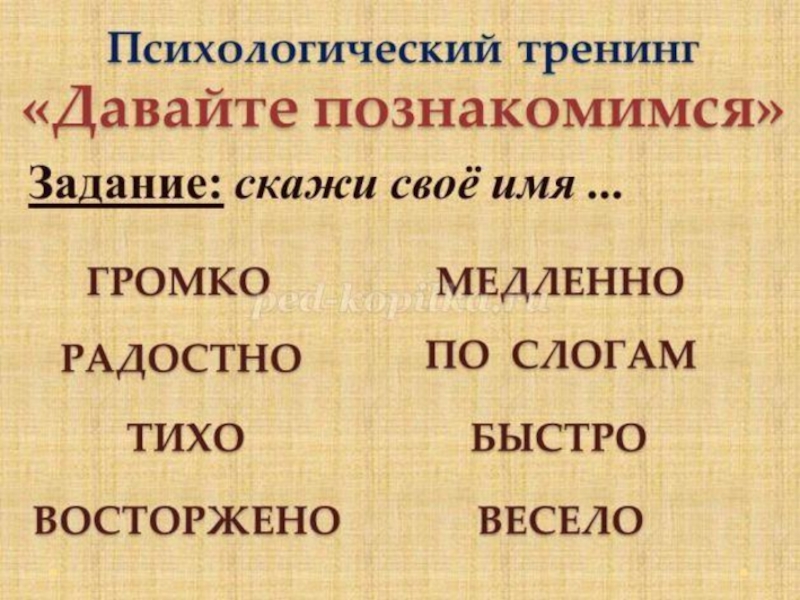 Презентация к классному часу Тайна имени