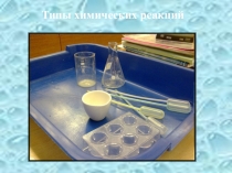 Презентация. Типы химических реакций