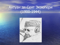 Презентация по литературе на тему: Антуан де Сент Экзюпери