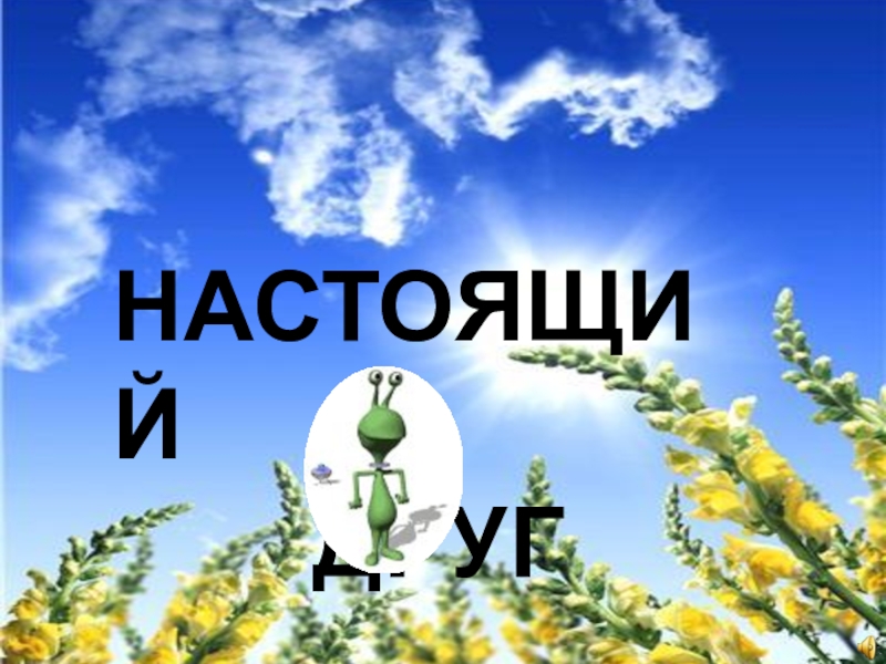 Презентация классный час на тему Дружба НАСТОЯЩИЙ ДРУГ НАСТОЯЩИЙ ДРУГ