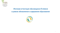 Итоговая аттестация обучающихся 9 класса в рамках обновленного содержания образования