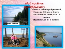 Презентация защита проекта Наш посёлок в числах и величинах