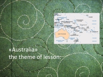 Презентация по английскому языку на тему Australia