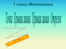 Презентация к уроку математика на тему Кривая и точка.