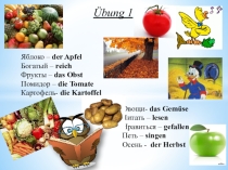 Презентация с заданиями Übung