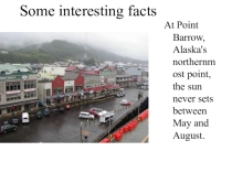Interesting facts about Alaska 9-11 grade