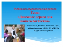 Презентация по краеведению Денежное дерево