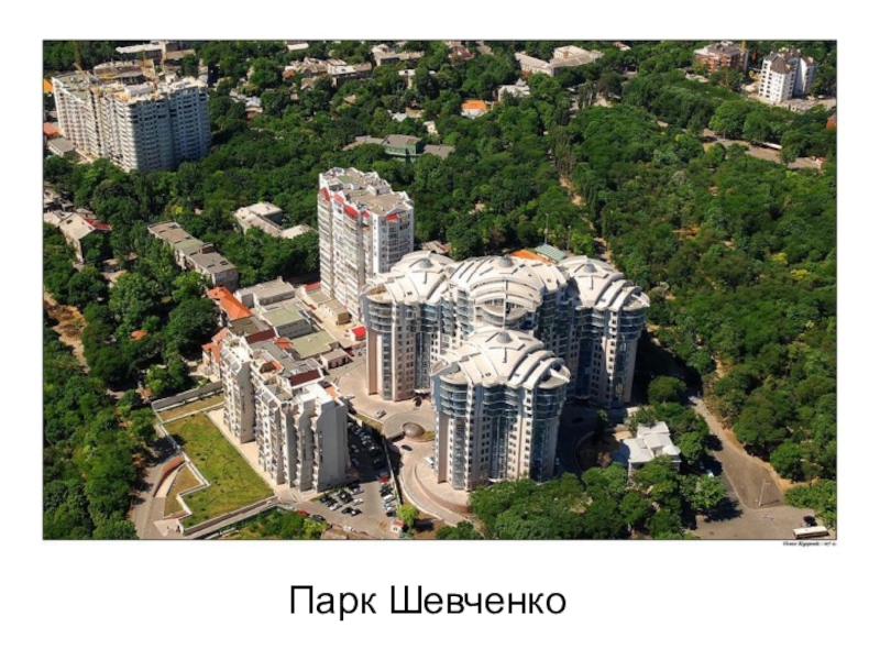 Презентация к инсценированной песне Ах,Одесса Парк Шевченко Парк Шевченко