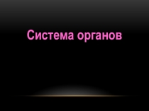 Система органов