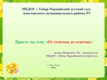 Презентация по экологии От семечка до семечка