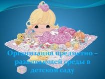 Презентация не тему Организация предметно - развивающей среды в детском саду