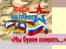 Проект Юный патриот (конкурс родительских комитетов)