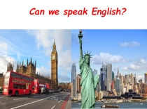 Презентация мастер-класса по теме Can we speak English?