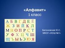 Презентация по русскому языку на тему Азбука.