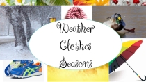 Презентация по английскому языку на тему WEATHER. CLOTHES. SEASONS