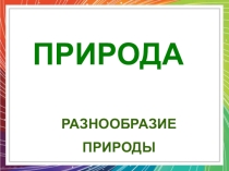Презентация по окружающему миру 3 класс