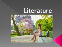 Презентация на Английском языке: Literature. Comics.