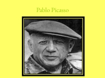 Презентация к уроку английского языка Famous artist: Pablo Picasso (9 класс)