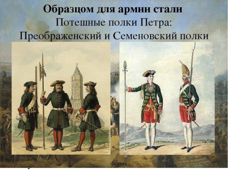 Презентация по истории на тему Петр 1 Эпоха преобразований ( 8 класс)