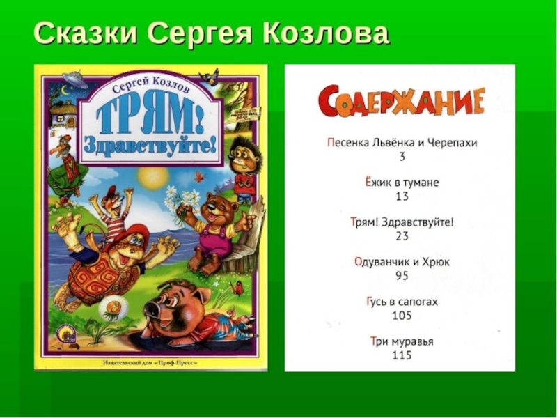 Презентация по литературному чтению на тему: С. Козлов Чёрный Омут