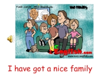 Презентация по английскому языку к уроку 31 I have got a nice family (2 класс)