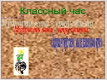 Презентация классного часа о толерантности