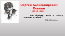 Презентация по литературе Лирика С. Есенина /сопровождение к урокам по творчеству С.А. Есенина/11 класс