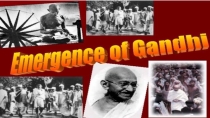 The life and work of Mahatma Gandhi