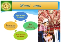 Презентация по казахскому языку на тему Жеті ата для 7 класса