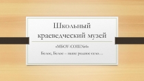 Презентация по истории Музей