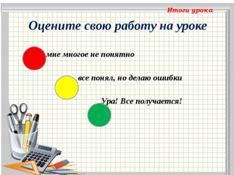 Урок №14 18.09.19 Сложение натуральных чисел и его свойства Итоги урока Итоги урока
