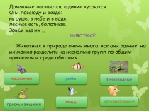 Презентация к уроку окружающего мира по теме:  развитие и размножение животных