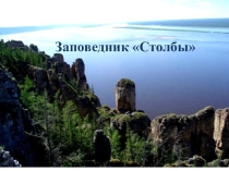 Презентация по географии к уроку на тему Средняя Сибирь. Заповедник Столбы