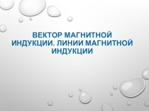 Презентация по физике в 11 классе Вектор магнитной индукции