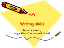 How to wright a report