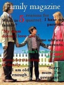 Презентация по теме Family magazine (11 класс) NME