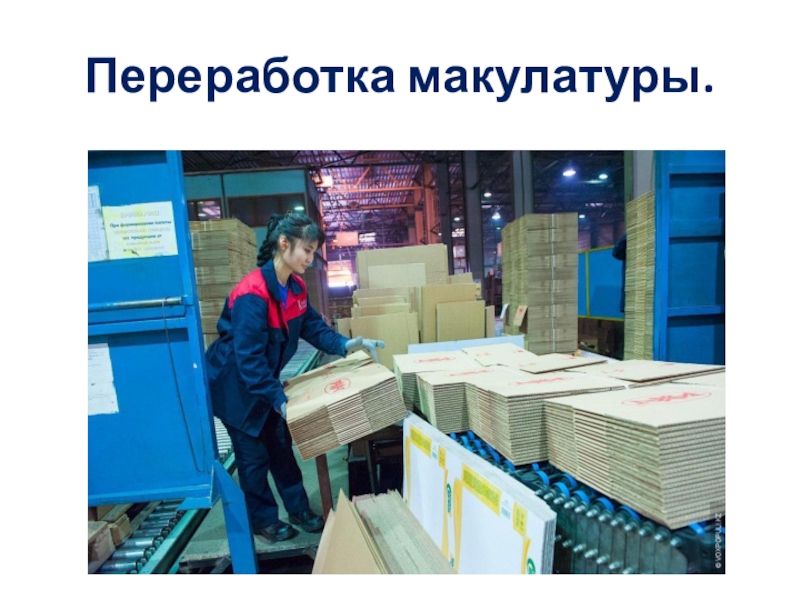 Проектная работа Анализ проблемы утилизации бытовых отходов Переработка макулатуры. Переработка макулатуры.