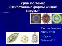 Презентация по биологии на тему Неклеточные формы жизни - вирусы